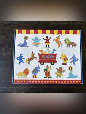 Circus Cookie Cutter Set - Colorful Assorted Shapes for Baking